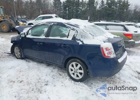 2007 Nissan Sentra 2.0Sl from USA, damaged, VIN 3N1AB61E97L612113